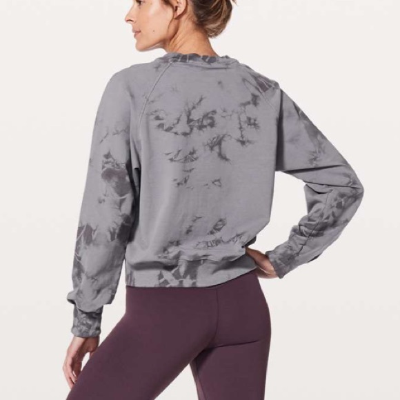 Lululemon Gray Crewneck Size 4 - Picture 1 of 7